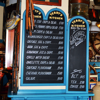 Food menu